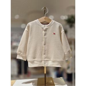 블루독베이비 10 25FW가을신상 (IV)블루독 와플 가디건 (45A7003101)