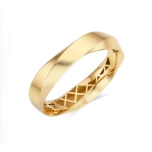 [로이드] 모던브리티쉬 크로스라인 14K 반지 LRS24006G