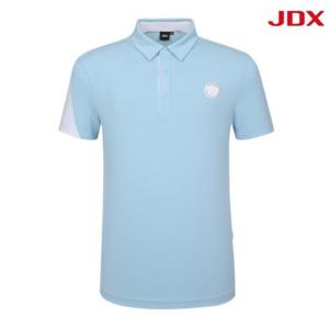 JDX 세이브존07 남성 와펜 배색 티셔츠 X1TSV3501LB