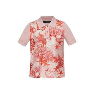 Versace Barocco Sea 반소매 니트 폴로 셔츠 10161711A11288 5PB50 TP945650500
