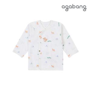 아가방 TC01 가을 힐링수플레배내저고리(O/WHITE) 01P517003