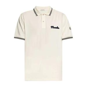 몽클레어 폴로 티셔츠 K20918A00005 89B3G 050 BIANCO