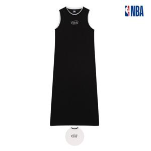[엔비에이]여성용 민소매 나시 루즈핏 슬리브리스 롱원피스 (N252TO722P)