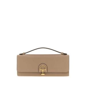 GUCCI Dove grey leather Gucci 73 clutch 828145AAEC2 1523