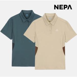 네파[택가 79,000원]여성 메쉬 폴로 등산 티셔츠 냉감 기능성 여름 카라티셔츠 반팔티 7L45233