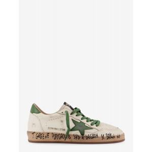 [GOLDEN GOOSE] 라프리마 남성 스니커즈 볼 스타 로우탑 레더 GMF00117 F00749710502 WHITE/GREEN /12