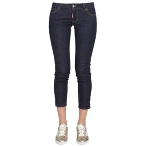 Dsquared2 로고 프린트 크롭 슬림핏 진 S80LA0042S30595 470 TP946393831
