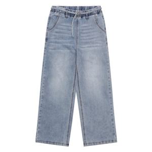 [소이]24S1257-23 외이드 벨트 장식 밴딩 블루진_SH