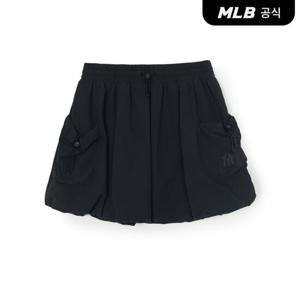 [MLB공식] 25F 벌룬 카고 미니 스커트 NY (Black) 3FSKB0154-50BKS