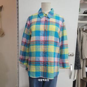 올리비아하슬러 DP01 오버사이즈 린넨 셔츠 OHEMBL103