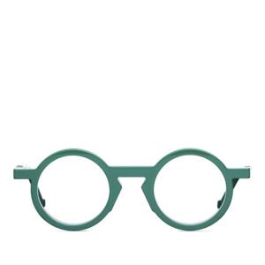 바바 라운드 그린 플라스틱 안경테 WL0034 GREEN LIGHT GREY 45