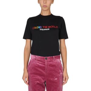 디스퀘어드2 반팔 티셔츠 S72GD0396 BLACK