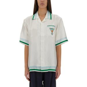 카사블랑카 셔츠 UWPS25SH003 WHITE