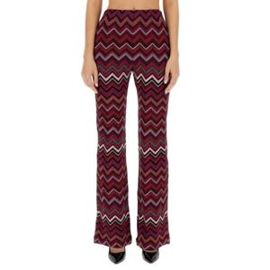 미소니 스트레이트 팬츠 DS23WI0B MULTICOLOUR