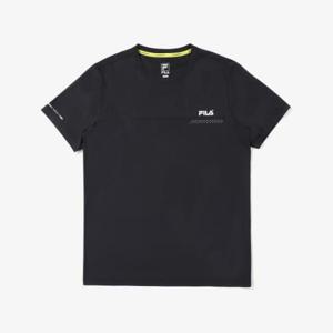 [휠라]경량 냉감 트리코트 반팔 티셔츠 (FS2RSE2222M_BLK)