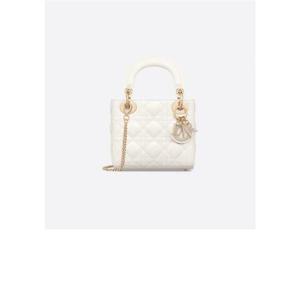 디올 Lady Dior 미니 백 라떼 까나쥬 M0505ONUL_M030