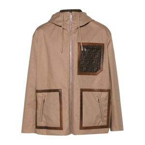 펜디 베이지 집업 캐주얼 블루종 FW1272APNG F1M2L