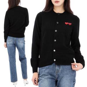 꼼데가르송 여성 가디건 AXN057 BLACK_109916192