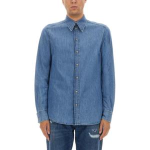 돌체앤가바나 긴팔 셔츠 G5IX8D DENIM
