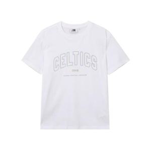 NBA반팔티 KQC N252Z9020P-WH NYK 심플아치 로고 반팔 티셔츠