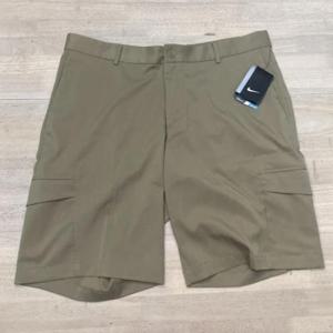 247261 나이키 골프 반바지 Sz 36 남성 베이지 카고 882086-235 NWT
