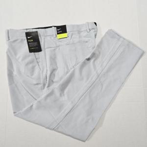 246369 Nike Dri Fit Vapor Flex Mens 40x30 Slim Gray Golf Pants BV0273-042