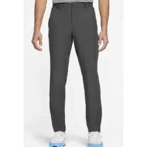 246193 100 Nike Mens Slim Fit Golf Pants - Dark Smoke Grey 32Wx30L New With T