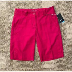 246517 Nike Golf Shorts Modern Rise Dri-FIT Pink Fuchsia 508282-646 70 Womens