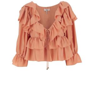 끌로에 탑 CH25SHT1631482A Orange