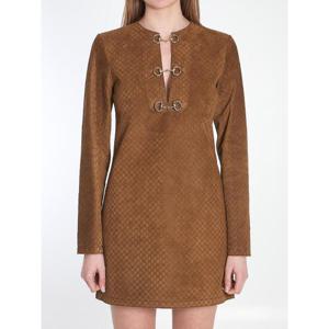 GUCCI GG suede mini dress 8177572234