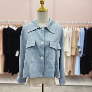 [샤틴]카라넥 포켓 마혼방 쟈켓S242M181A20_JK