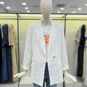 [씨씨콜렉트]오버사이즈 린넨 자켓 C232MSF043_CA