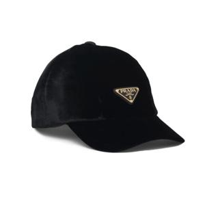 [국내배송] 프라다 남여 벨벳 베이스볼 캡 모자 1HC336 068 F0002