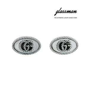 기획 V국내품 구찌 은 실버 커프스 커프링크스 엔틱 627750 J8400 0701 더블 G 선물포장