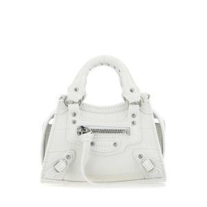 발렌시아가 토트백 66953723EFY 9016 WHITE