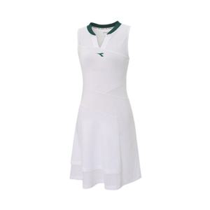 [디아도라]디아도라 플레르 블록 메쉬 원피스 WHITE D5222TOP51-