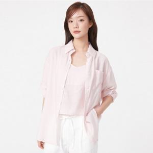 플라스틱아일랜드  (PR3WB801) SET 뷔스티에 탑 루즈핏셔츠 블라우스