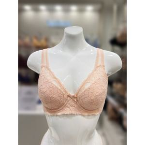 [바바라] 피치스킨 레이스 부직포브라 ABR4447