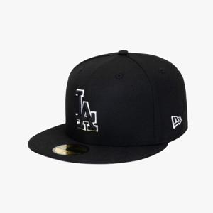 [뉴에라] MLB LA 다저스 베이직 아웃라인 사이즈캡 블랙 11941970