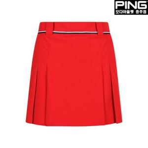 [핑]여성 테잎 장식 시어서커 큐롯 스커트 121D2PC488_RE_CJ