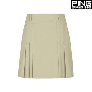 [핑]여성 변형 맞주름 큐롯 스커트 121D2PC061_BG_CJ
