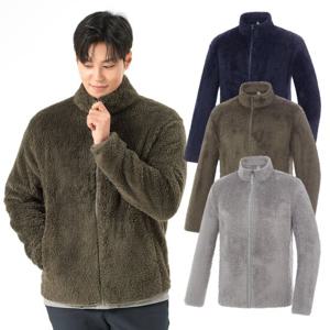 콜핑 남자 겨울 클래식 후리스 집업 자켓 네지그(남) KTJ6816M