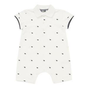 [블루독베이비8] SS25 블루독 클래식 카라 우주복 HJ (4531960001) (BLUEDOG BABY 유아 출산 백일 선물 도