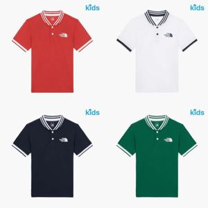 노스페이스 키즈 NT7PR01 리튼 반팔 폴로 티셔츠