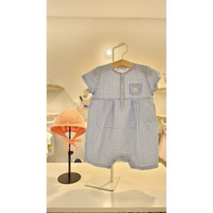 [블루독베이비8] SS25 COLOR우주복 HJ (4517067508) (BLUEDOG BABY 유아 출산 백일 선물 도트 강아지 내복)
