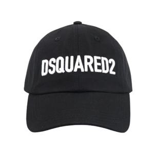 Dsquared2 로고 자수 곡선 피크 캡 BCM071405C00002 M063 TP935938310