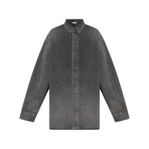 25 FW 피어오브갓 벤트 데님 셔츠 FG24FW501018DNM TP432088716