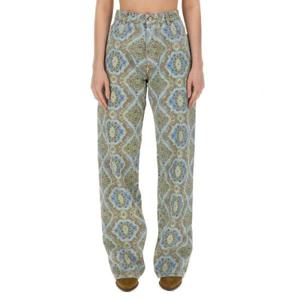Etro 페이즐리 프린트 데님 진 WRNB0005AD175 S9000MULTI TP942765473