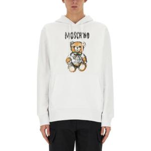MOSCHINO 테디 프린트 스웨트셔츠 171602281001