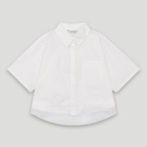 [코데즈컴바인]카라넥 배색 블라우스 (CKB-SH006W6)